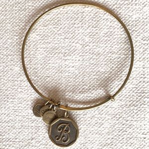Alex and Ani “B” Initial Bangle Bracelet